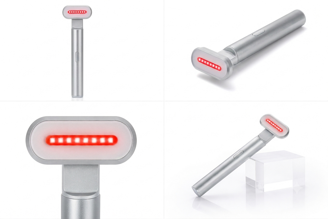 LumaDermic™ 4-in-1 Red Light Therapy Wand | Glow Radiance
