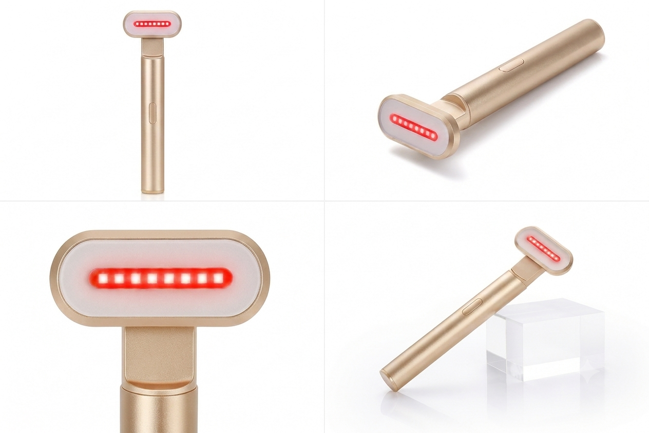 LumaDermic™ 4-in-1 Red Light Therapy Wand | Glow Radiance