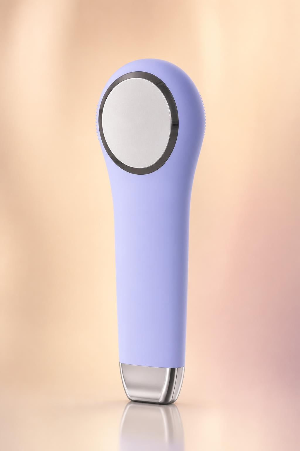Violet cleansing brush warm and cool massage plate (back) 3