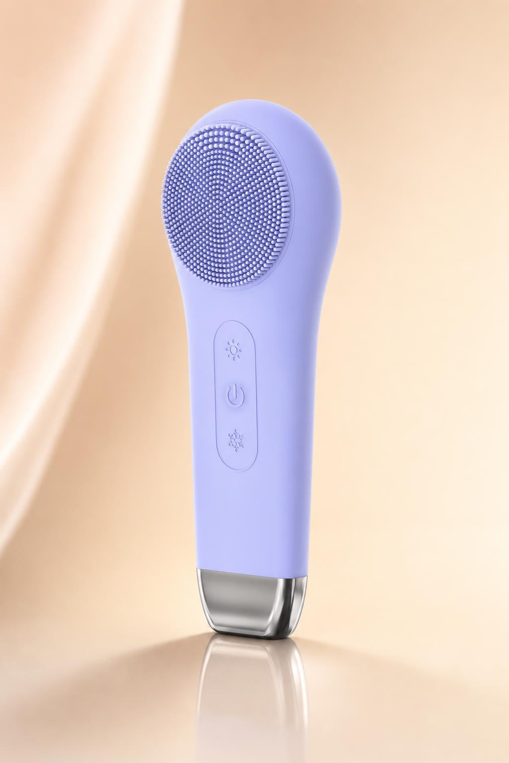 Sonic cleansing brush in violet 1